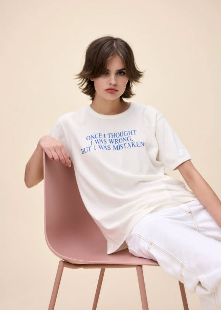 Daydreamer Once I Was Wrong Ringer Tee